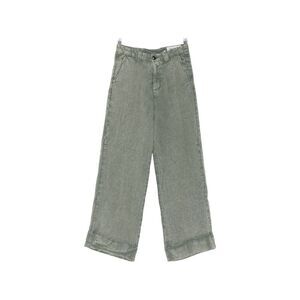 White Sand Women Linen Trousers